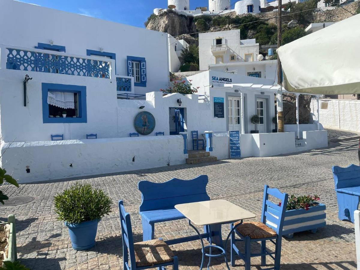 Апартаменты Ονειρόπετρα Λέρος~Oneiropetra Leros Panteli Экстерьер фото